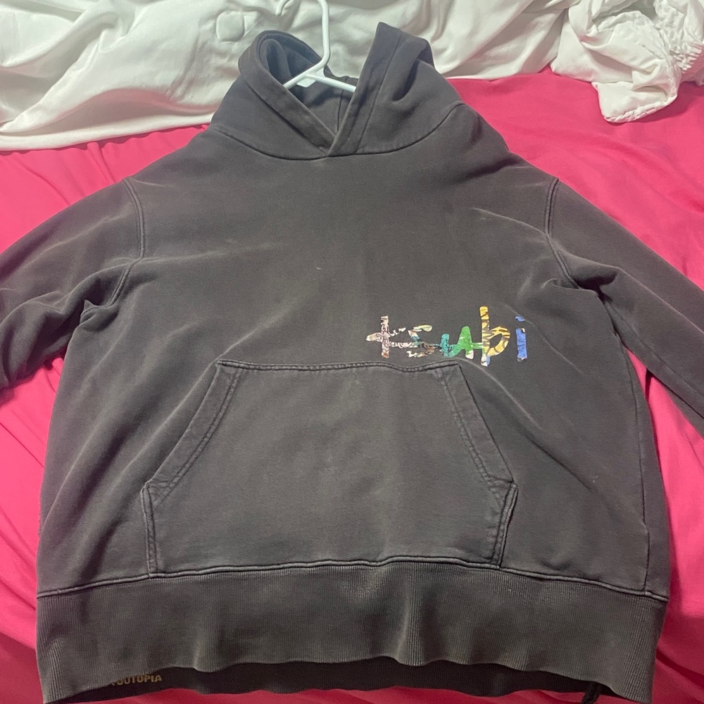 Ksubi Charcoal Hoodie with Colorful Logo